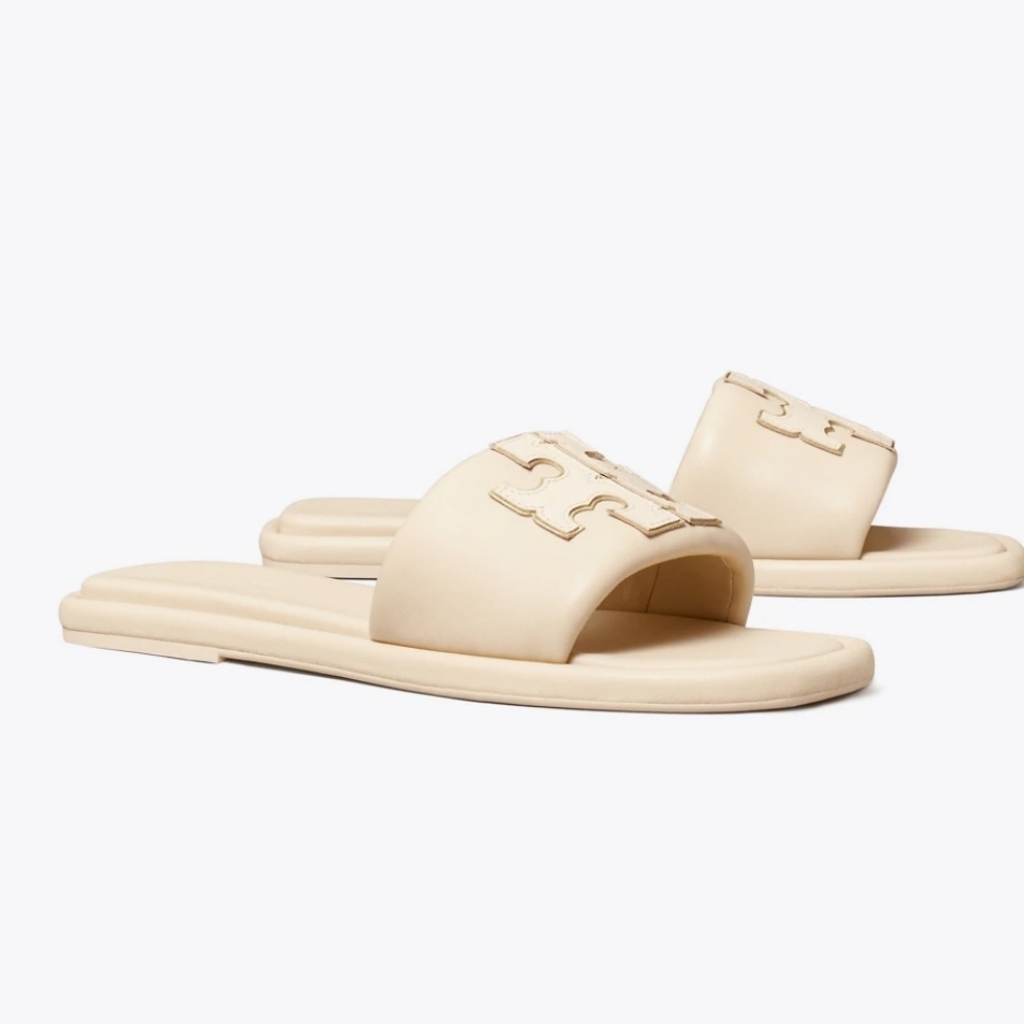 Nwt Tory Burch Double T Sport Slide